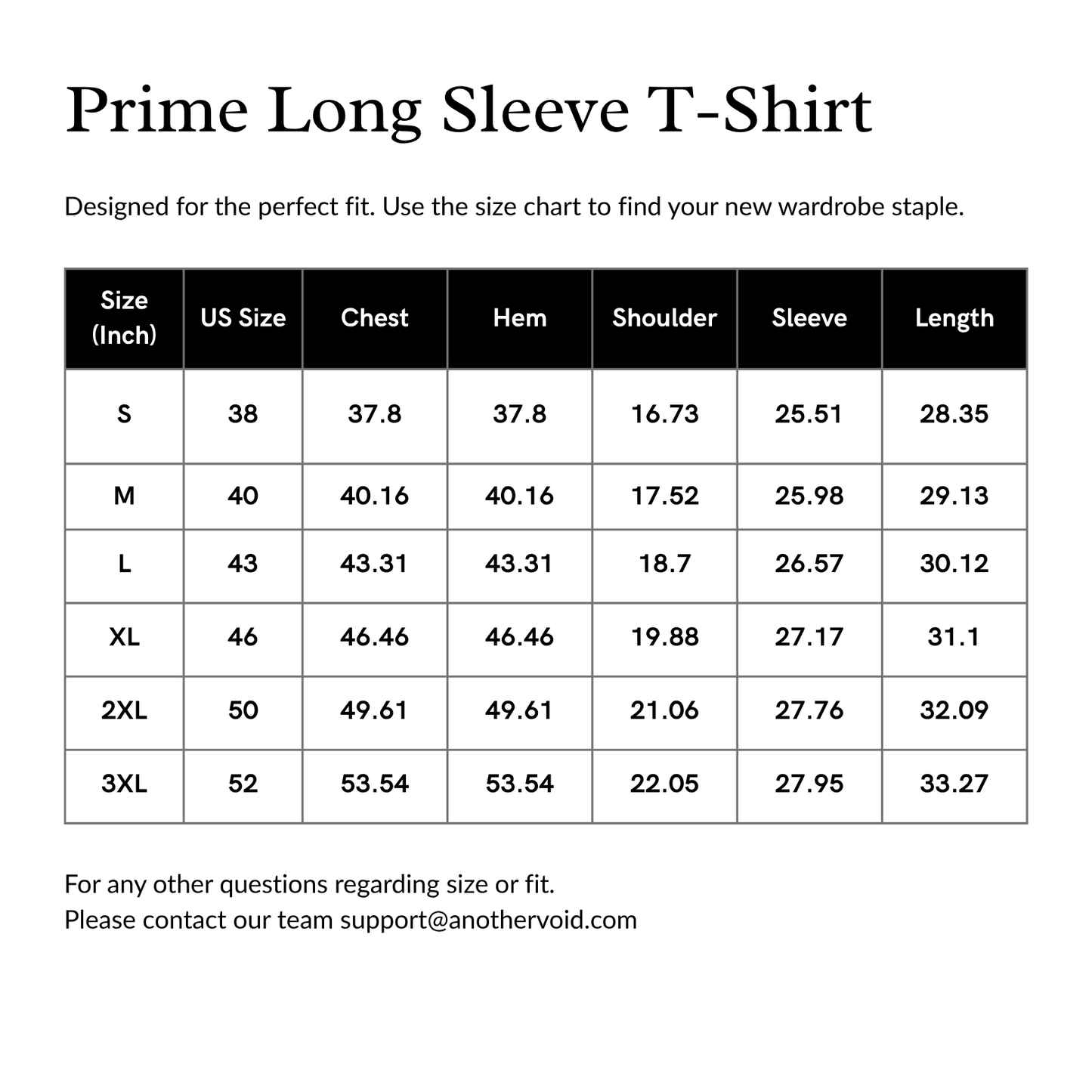 Prime Long Sleeve T-Shirt
