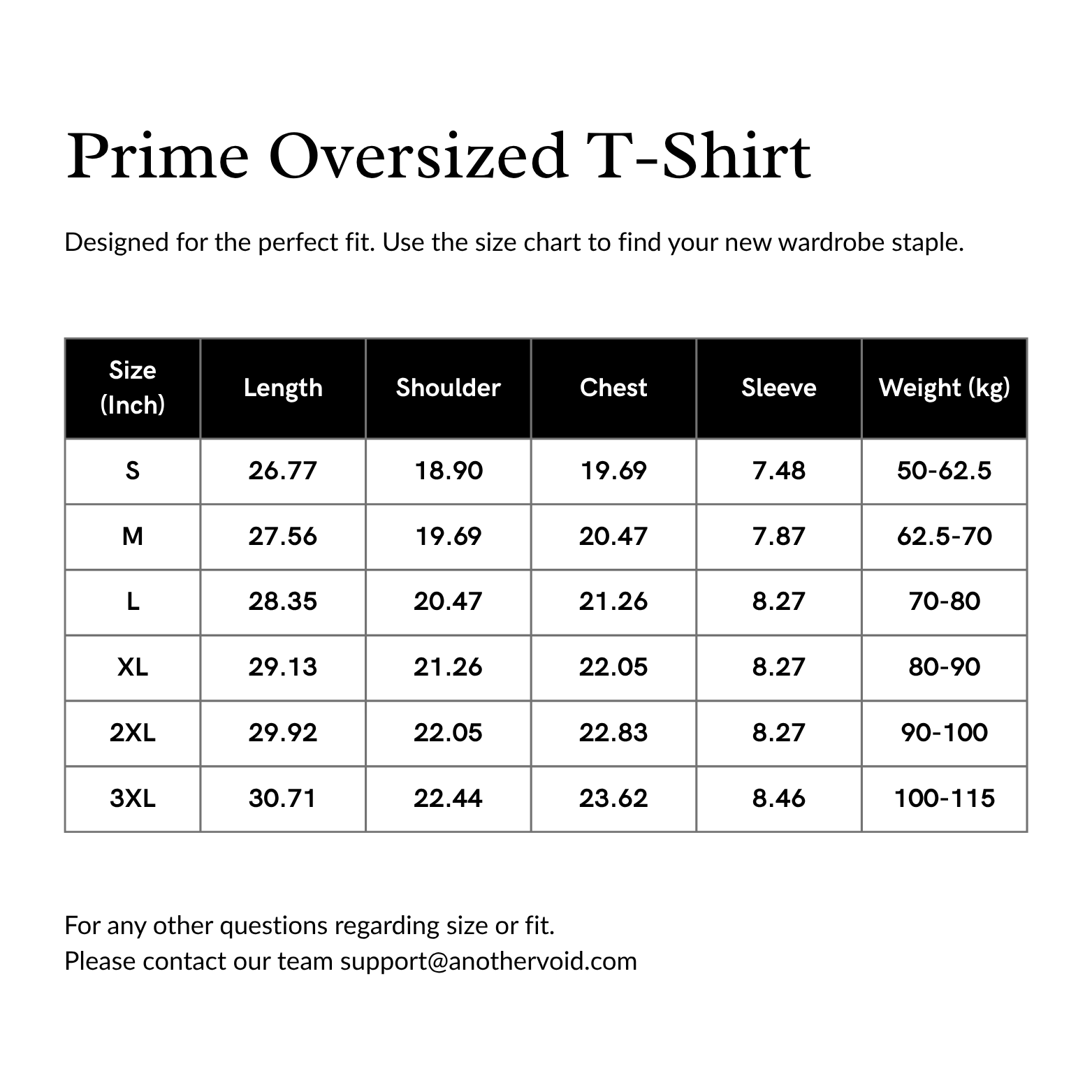 Prime Oversized T-Shirt
